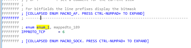 IPPROTO_TCP Symbolic Constant
