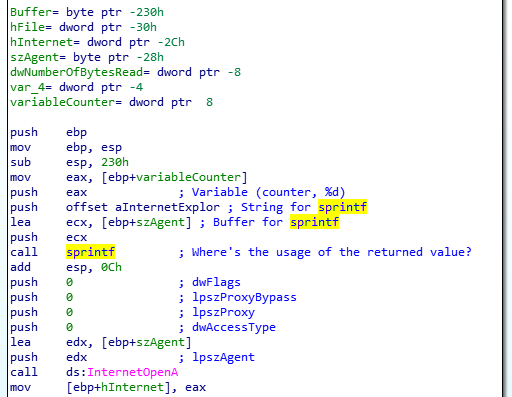 The contents of the compressed file in B6500360.exe. Analysis 20