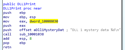 DLL1Print Function