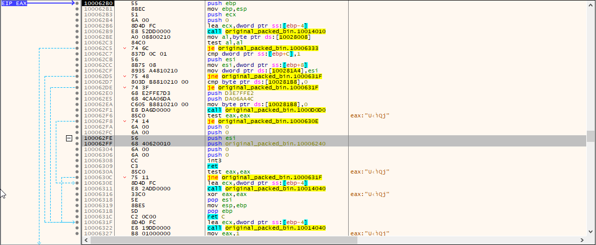 Unpacked Dridex