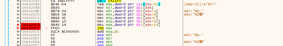 JMP Instructions
